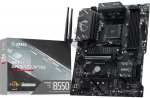 MSI B550 GAMING WIFI6E motherboard, black/silver