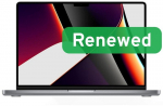 Apple Renewed Grade B | MacBook Pro 14 A2442 | 14 " | 32 GB | SSD | 512 GB | Apple M1 Pro 10-core CPU | macOS | Keyboard