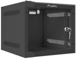 LANBERG 10" WALL-MOUNTED RACK CABINET 4U (280X310, BLACK)
