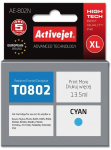 Activejet AE-802N Ink (replacement for Epson T0802; Supreme; 13,5 ml; cyan)