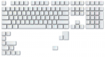 Glorious GMMK ABS Doubleshot V2 USA Base Kit - White