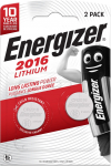 ENERGIZER BATTERIES SPECIALIZED CR2016 2 PIECES