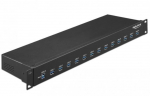 Delock 19&Prime; Industry Hub 13 x USB 3.1 Gen 1 Type-A