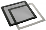 DEMCiflex Staubfilter 140mm, quadratisch - schwarz/schwarz