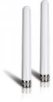 Omni-directional, dual band, 2.4 + 5 GHz, 5/7 dBi