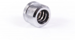 Alphacool Eiszapfen 14mm HardTube compression fitting G1/4 - knurled - chrome