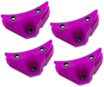 EK Water Blocks EK-Vardar X3M D&auml;mpfer - 4er-Pack, lila