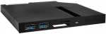 SilverStone SST-FPS01 Slim ODD Adapter for 12.7mm Bay with USB 3.0 & SD Card Reader