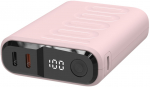 Powerbank RealPower PB-10000C PD mit 3xType-C,Rose
