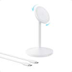Anker MagGo Wireless Charger Single Stand White