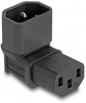 DELOCK Netzadapter IEC 60320 - C14 auf C13, Stecker Buchse