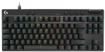 Logitech Pro X TKL Rapid Keyboard, SWE, Black