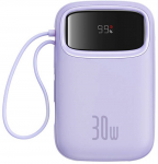 Baseus QPow 2 10000mAh 30W 2xUSB-C Powerbank Purple