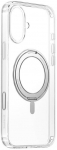 Baseus SkyRing 360&deg; iP16 magnetic case with stand (transparent)