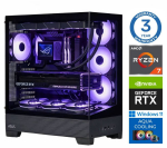 INTOP AQUA Ryzen 7 7700X 32GB DDR5 1TB SSD M.2 NVME+2TB RTX5060Ti 16GB WIN11
