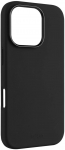 Fixed Back cover | Apple | iPhone 17 | Liquid silicon | Black | MagFlow