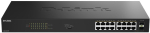 D-LINK 16 Ports GE PoE 30W + 2 Ports SFP