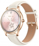 Smart Watch COLMi L28 (Gold + Gold leather strap)