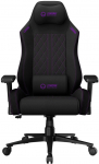 LORGAR CHA41 Ergonomic Gaming Chair Advanced Anti-Stain Fabric Black/Purple
