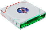 120mm Lian Li Uni Fan TL LCD FLEX ARGB, White, LED-Steuerung