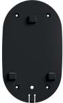 Replacement wall mounting plate for Charger Gemini flex (black)