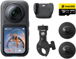 Insta360 X6 Motorcycle Bundle, midnight black