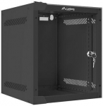 LANBERG WALL-MOUNTED RACK CABINET 10" 6U (280X310, BLACK)