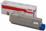 OKI cartridge cyan for C610 6000 pages