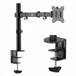 Maclean MC-883 monitor mount / stand 81.3 cm (32") Desk Black