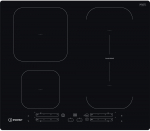 Indesit IB 65B60 NE Black Built-in 59 cm Zone induction hob 4 zone(s)