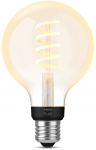 Hue WA 7W Filament G93 globe E27 | E27 | 7 W | Warm to cool white 2200-4500K | Bluetooth and Zigbee