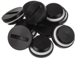 EK Water Blocks EK-Plug Verschlussstopfen G1/4 Zoll - 10er Pack, Acetal, schwarz