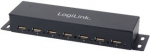 Logilink, USB 2.0 HUB 7-port, metal,