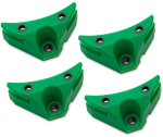 EK Water Blocks EK-Vardar X3M D&auml;mpfer - 4er-Pack, gr&uuml;n