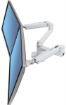 Ergotron Tischhalter LX 2-Monitore-27"-18kg -WS -H&ouml;henverst.