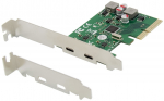 CONCEPTRONIC PCI Express Card x4 2-Port USB-C 3.2