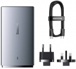 Wall charger Baseus GaN5, 65W, 1xport USB-C, 1XUSB-A