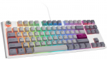 Ducky One 3 Mist Grey TKL RGB LED Gaming Keyboard - MX Ergo-Clear (US)
