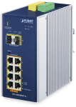 PLANET Industrial 8-Port GE PoE 2-port SFP IGS-10020HPT-U