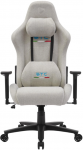 Onex Short Pile Linen Gaming Chair | Ivory