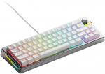 Glorious GMMK 3 Pro HE 65% Custom Gaming Keyboard, ANSI, Silver