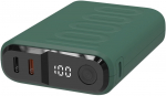 Powerbank RealPower PB-10000C PD 3x Type-C,Dunkelgr&uuml;n