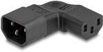 DELOCK Netzadapter IEC 60320 - C14 auf C13, Stecker Buchse