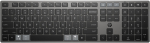 HP 725 Wireless Keyboard - Multi-Device, Dual-Mode, Programmable, Rechargeable - Nightfall Black, spill resistant - ENG