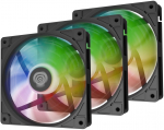 Natec Fan Genesis OXAL 120 ARGB 3-PACK black