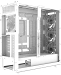 Big Thermaltake AX500 Snow White
