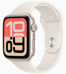 Apple Watch SE 3 Aluminium Cellular 44mm Polarstern (Sportarmband polarstern) S/M