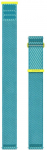 Garmin watch strap Quick Release ComfortFit Fabric 22mm, turquoise