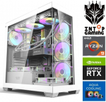 INTOP AQUA Ryzen 9 9900x 32GB DDR5 1TB SSD M.2 NVME+2TB RTX5070Ti 16GB  no-OS