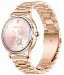 COLMi L28 Smart Watch (Gold + Gold steel strap)